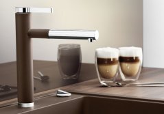 Dřezová baterie Blanco Linee-S Bílá soft