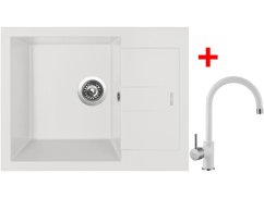 Sinks AMANDA 650 Milk + Vitalia GR Sinks AMANDA 650 Milk + Vitalia GR
