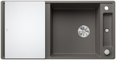 Granitový dřez Blanco AXIA III XL 6 S Šedá vulkán, se skleněnou krájecí deskou Granitový dřez Blanco AXIA III XL 6 S Šedá vulkán, se skleněnou krájecí deskou