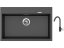 Set Sinks MAXIMO 780 Metalblack + batéria Sinks MIX 35 Metalblack