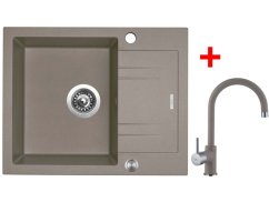 Sinks LINEA 600 XC Truffle + Vitalia GR Sinks LINEA 600 XC Truffle + Vitalia GR