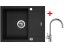 Set Sinks Linea 600 XC Granblack + Vitalia