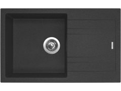 Set Sinks LINEA 780 N Granblack + batéria Sinks MIX 35 P chróm