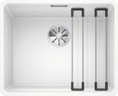 Granitový dřez Blanco Etagon 500 F Bílá soft