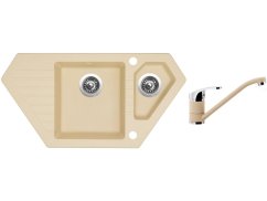 Set Sinks BRAVO 850.1 Sahara + baterie Sinks PRONTO Sahara Set Sinks BRAVO 850.1 Sahara + baterie Sinks PRONTO Sahara