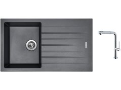 Set Sinks PERFECTO 860 Titanium + baterie Sinks SLIM S2 kartáčovaná Set Sinks PERFECTO 860 Titanium + baterie Sinks SLIM S2 kartáčovaná