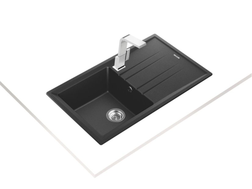 Granitový drez Teka STONE 50 B-TG 1B 1D Asfalt