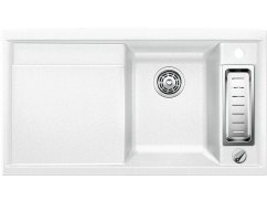 Granitový drez Blanco AXIA II 5 S biela drez vpravo s excentrom prísluš. áno