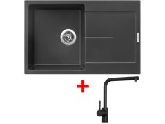Sinks ULTIMA 790 Metalblack + Elka čierná matná Sinks ULTIMA 790 Metalblack + Elka čierná matná