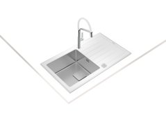 Kuchyňský dřez Teka Diamond RS15 1B 1D 86 WH