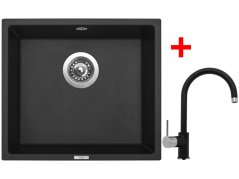 Set Sinks Frame 457 Pureblack + Vitalia GR Set Sinks Frame 457 Pureblack + Vitalia GR