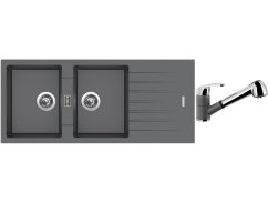 Set Sinks PERFECTO 1160 DUO Titanium + batéria Sinks LEGENDA S Titanium