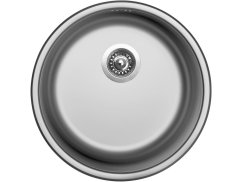 Nerezový dřez Sinks ROUND 450 V 0,6mm matný