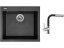 Set Sinks CUBE 560 Metalblack + batéria Sinks ENIGMA S Metalblack