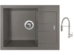 Set Sinks AMANDA 650 Truffle + baterie Sinks MIX 35 PROF S chrom Set Sinks AMANDA 650 Truffle + baterie Sinks MIX 35 PROF S chrom