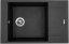 Set Sinks Vario 780 Metalblack + Mix 3 P GR