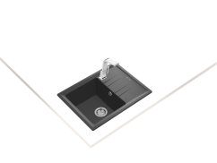 Granitový drez Teka STONE 45 S-TG 1B 1D Asfalt