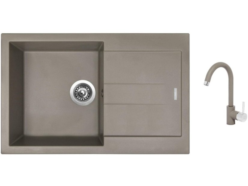 Set Sinks AMANDA 780 Truffle + baterie Sinks MIX 35 Truffle