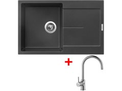 Sinks ULTIMA 790 Metalblack + Vitalia Sinks ULTIMA 790 Metalblack + Vitalia
