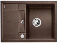 Granitový drez Blanco Metra 45 S Compact kávová s excentrom Granitový drez Blanco Metra 45 S Compact kávová s excentrom
