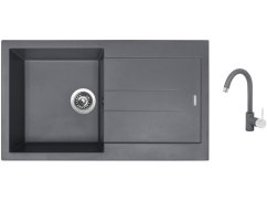 Set Sinks AMANDA 860 Titanium + baterie Sinks MIX 35 Titanium