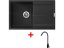 Sinks ULTIMA 790 Pureblack + ELASTA čierná matná