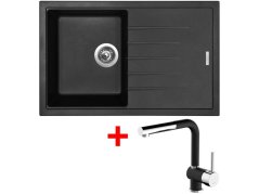 Set Sinks Best 780 Pureblack + Mix 3 P GR N6 Set Sinks Best 780 Pureblack + Mix 3 P GR N6