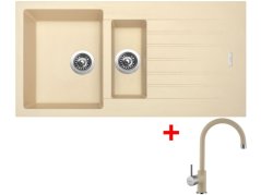 Set Sinks Perfecto 1000.1 Sahara + Vitalia GR Set Sinks Perfecto 1000.1 Sahara + Vitalia GR