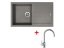 Set Sinks Amanda 860 Truffle + Vitalia