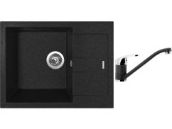 Set Sinks AMANDA 650 Granblack + baterie Sinks Pronto Grandblack Set Sinks AMANDA 650 Granblack + baterie Sinks Pronto Grandblack
