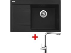 Set Sinks RIM 780 P Metalblack + Elka Set Sinks RIM 780 P Metalblack + Elka