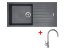 Set Sinks Perfecto 1000 Titanium + Vitalia