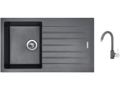 Set Sinks PERFECTO 860 Titanium + baterie Sinks MIX 35 Titanium