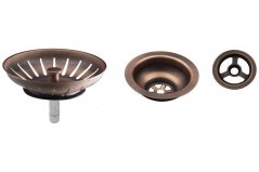 Sinks komponenty pre granitový drez - meď antik - 1