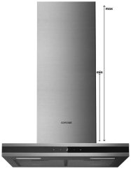 Concept OPK4660N Sinfonia komínová digestoř 60 cm