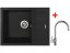 Sinks AMANDA 650 Granblack + Vitalia