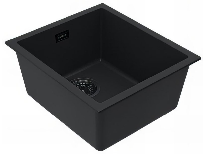 Granitový drez Alveus Omni 10 Black edition