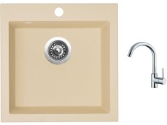Set Sinks VIVA 455 Sahara + batéria Sinks MIX 35 chróm Set Sinks VIVA 455 Sahara + batéria Sinks MIX 35 chróm
