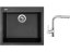 Set Sinks CUBE 560 Granblack + batéria Sinks ENIGMA S chróm