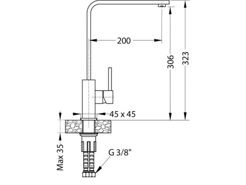 SET ALVEUS ROCK 130/81 + BATERIE AFRA 81