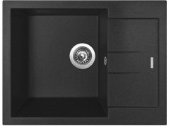 Set Sinks AMANDA 650 Metalblack + baterie Sinks PRONTO Metalblack