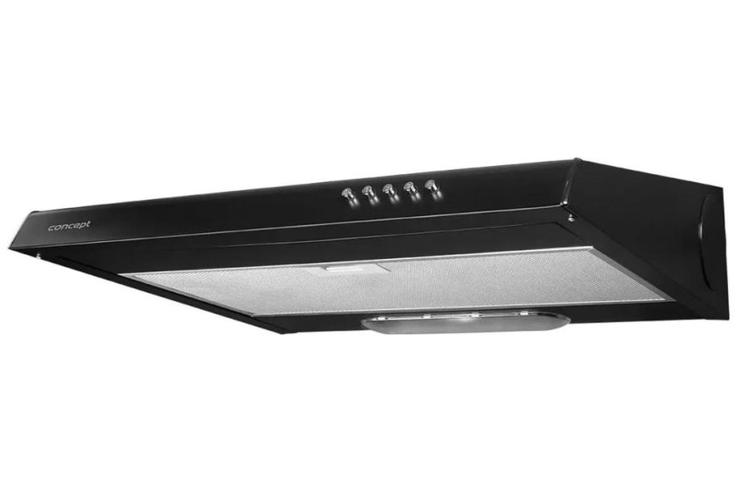 Concept OPP2060bc podvěsná digestoř černá 60 cm - 7