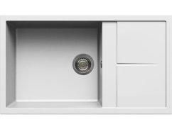 Granitový dřez Elleci Unico 410 Bianco G68 Granitový dřez Elleci Unico 410 Bianco G68