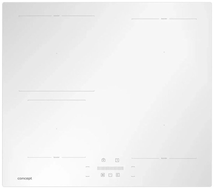Concept IDV5160wh Indukční deska s flexi zónou Bílá - 1