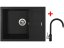 Sinks AMANDA 650 Granblack + Vitalia GR