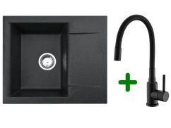 Set Alveus Gem 20/91 + batéria Mintas black matt Set Alveus Gem 20/91 + batéria Mintas black matt