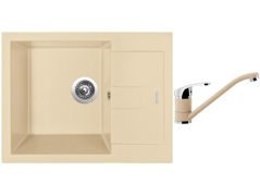 Set Sinks AMANDA 650 Sahara + baterie Sinks PRONTO Sahara