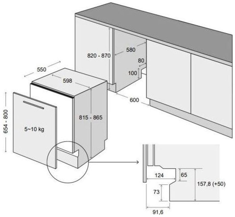 Concept MNV4160N myčka nádobí 60 cm - 13