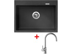 Set Sinks Maximo 680 Metalblack + Vitalia Set Sinks Maximo 680 Metalblack + Vitalia