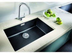 Granitový dřez Blanco Subline 700 U InFino šedá vulkán - 2